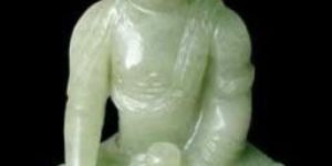 Gemstone Buddha Sculpture