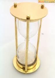 Brass Hourglass