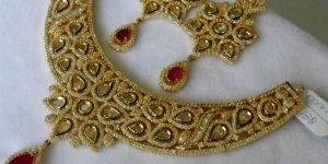 Fusion Kundan and Cz Necklace Set