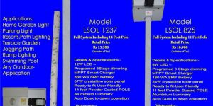 Solar LED out Door Lights