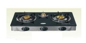 Glass Top Three Burner