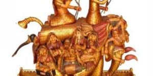 Wooden Elephant Statue