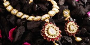 Diamond Polki Necklace ( String )