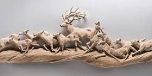 Wooden Animal Statue