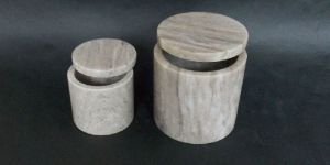 Marble Round Box