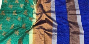 Antique Zari Weavings Banarasi Kora Sarees