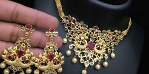 Designer Stone Studded Jewellery Sets
