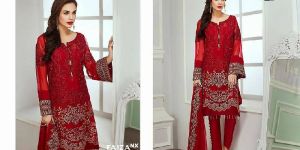 Faiza Luxury Vol 5 Nx Faux Georgette Designer Suits