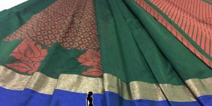 Mercerised Silk Cotton Dandiya Sarees