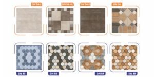 Matt Finish Digital Vitrified Parking Tiles