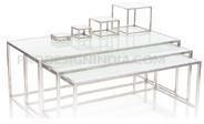 Buffet-Table Stainless-Steel