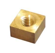 Brass Square Nuts