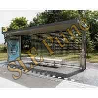 Stainless Steel Bus Stop Shelter