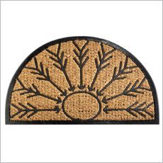 Rubber Moulded Non Brush Matting Mat