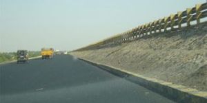 W Beam Crash Barrier