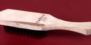 Wooden Handle Steel Wire Brush