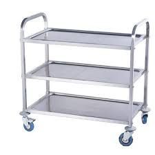 Stainless Steel Kitchen Trolley