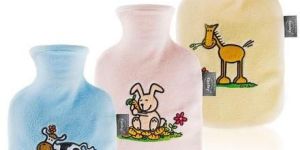 HOT WATER BOTTLE WITH COVER