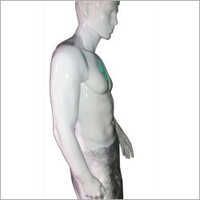 Men White Glossy Display Dummy