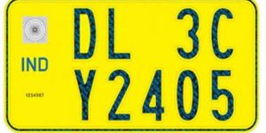 High Security Registration Plates