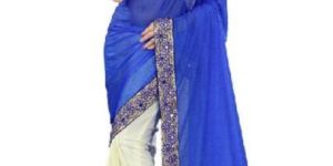 Georgette Lycra Indian Sarees