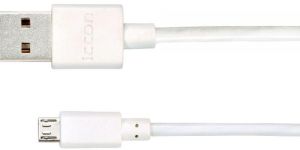 DATA CABLE 2A WHITE 2M MICRO USB