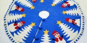 Wool Felt Chritsmas Tree Skirt