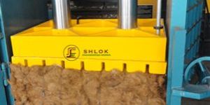 Coconut Fiber Baling Machine
