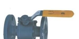 Carbon Steel Three Piece Design Flanged Ball Valve