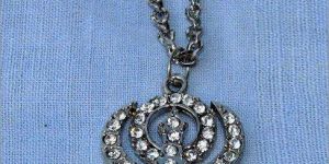 Sikh Silver Khanda with Chain