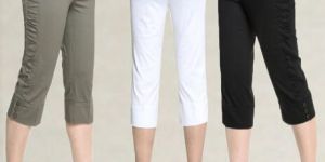Cotton Capri Pants