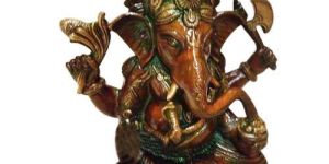 Brass Ganesha Statue