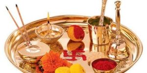 Brass Pooja Thali