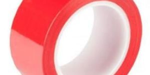 Double Sided Polyester Tape PET Red