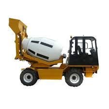 Self Loading Mobile Concrete Mixer