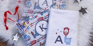 Giraffe Stories Face Towel