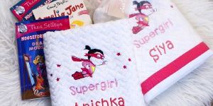 Supergirl Bath Towel