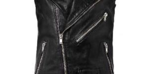 Leather Ladies Vest Coat