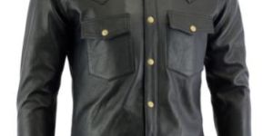 Leather Mens Shirt