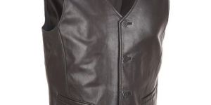 Leather Mens Vest Coat