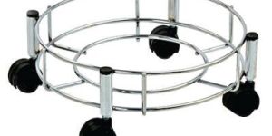 Stainless Steel Cylinder Trolley