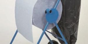 Kimberly Clark Metal Blue Free Standing, Portable Paper Towel Dispenser,