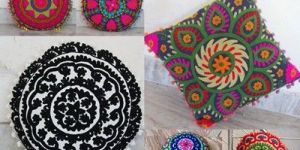 Embroidered Cushion Covers