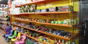 TOY STORES SHELVES