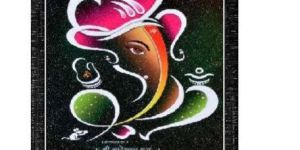 Ganesha Sparkle Photo Frames