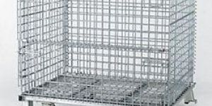 Wire Mesh Collapsible Trolley