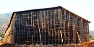 Tarpaulin Monsoon Shed