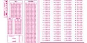 OMR Sheet