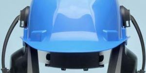 Safety Helmet with Ear Muff