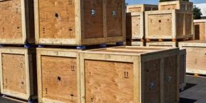 Industrial Wooden Box